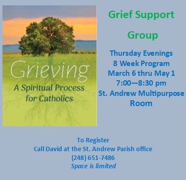 Grief Support Group – Winter 2025