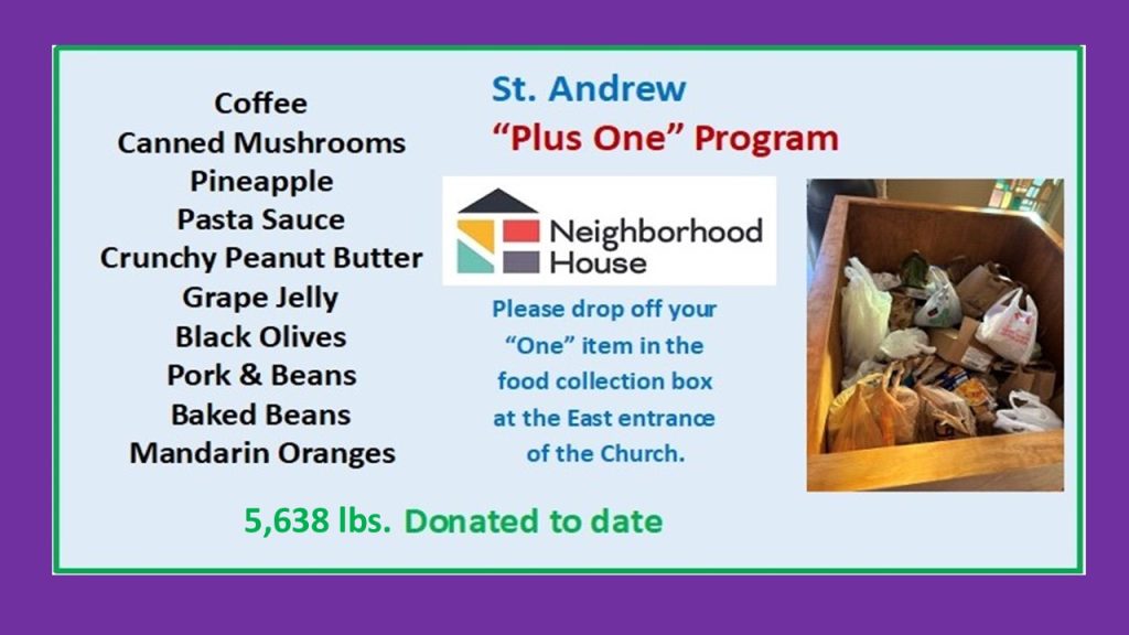 “PLUS ONE” Lenten Challenge