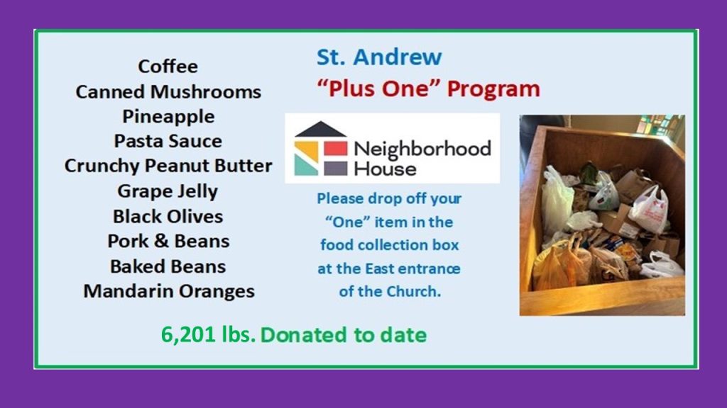 “PLUS ONE” Lenten Challenge