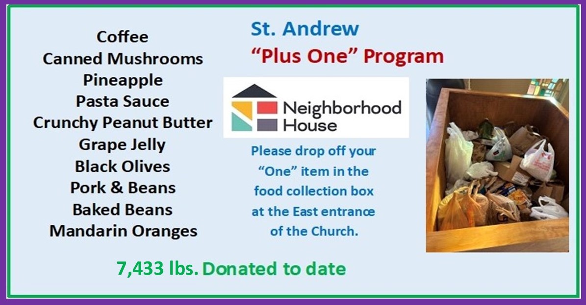 “PLUS ONE” Lenten Challenge